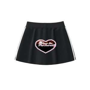 Please be Calm Taped Cooling Performance Short Skirt